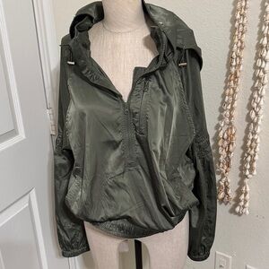 FP Movement by Free People Dark Green Utility Jacket